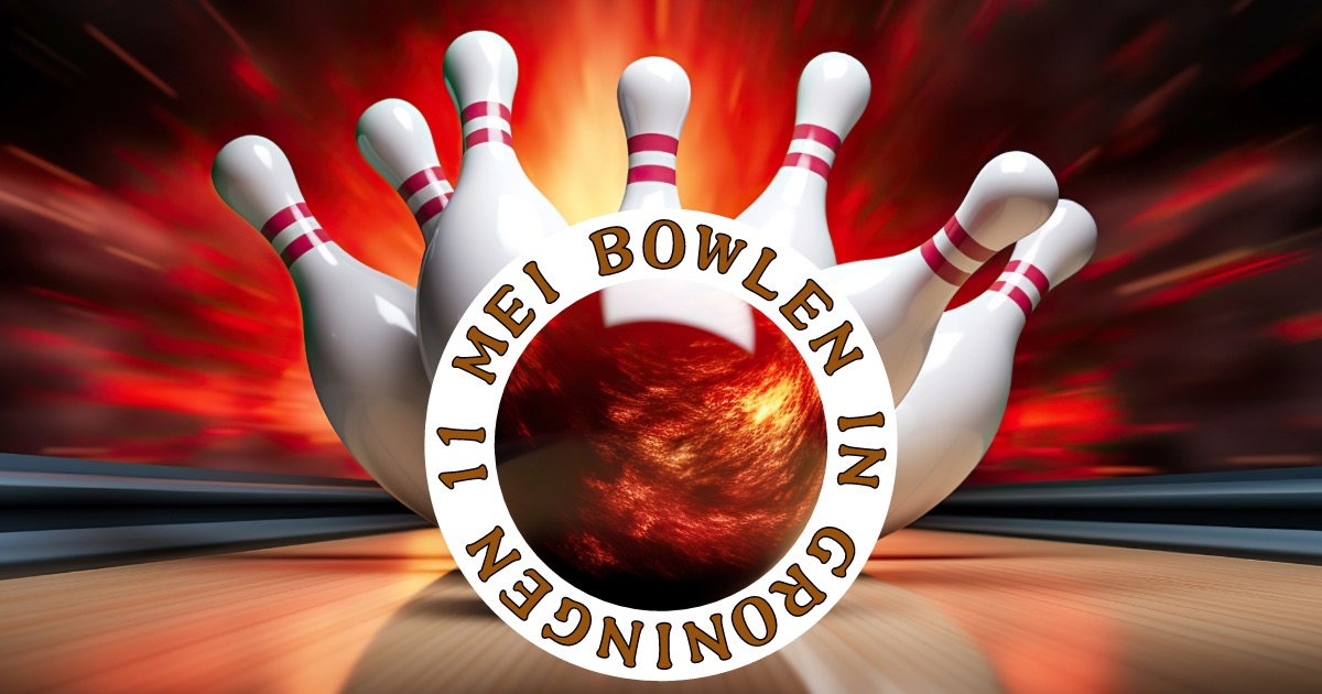 1 uur bowlen incl 3 consumpties op 11 mei bij Kartracing & bowling Groningen